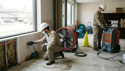 Structural drying equipment in Sparks, NV for water damage restoration in homes