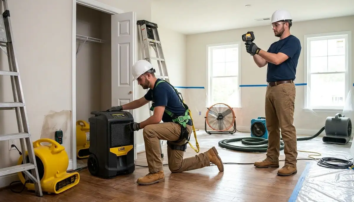 Structural drying equipment in Sparks, NV for water-damaged homes and moisture removal